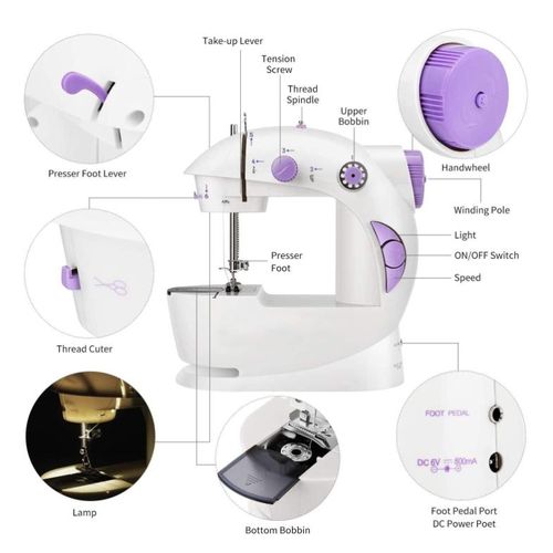 Electric Portable Mini Sewing Machine With Extension Table Item | Buy Electric Portable Mini Sewing Machine With Extension Table | SPOP Enterprise Global